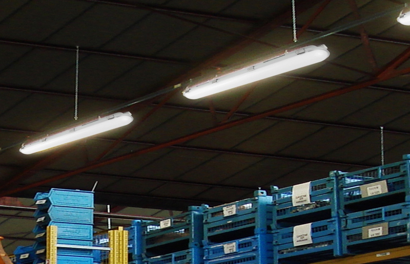 LG07M Industrial klasy IP65/IP66 Wodoodporne światło LED Tri-Wprowadzanie światła